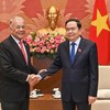 [Foto] Subjefe del Parlamento vietnamita recibe a dirigente del Partido del Trabajo de México