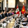 [Foto] Presidente de Vietnam sostiene conversaciones con su homóloga peruana