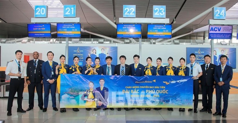 Vietravel Airlines launches direct flight Phu Quoc – Taiwan (China)