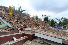 Escena dejada por el terremoto. (Fotografía: Xinhua/VNA)