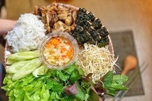 "Bun cha". (Fotografía: VNA)