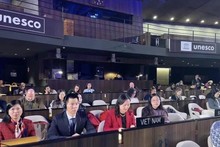 Representantes de Vietnam en la reunión. (Fotografía: VNA)