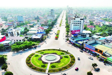 Vista de la ciudad de Nam Dinh. (Fotografía: Nhan Dan)
