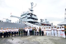 Los delegados de ambas partes. (Fotografía: Ministerio de Defensa de Vietnam)