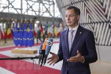 El primer ministro belga, Alexander De Croo (Foto: VNA)