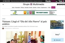 Artículo publicado por el periódico uruguayo Grupo R Multimedio (Foto: VNA)