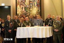 Delegados en la ceremonia (Foto: VNA)