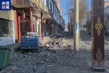 Escenas de devastación tras el gran terremoto en la Región Autónoma del Tíbet. (Foto: CCTV)