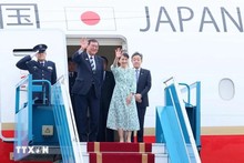 El primer ministro de Japón, Ishiba Shigeru, y su esposa, realizan visita oficial a Vietnam (Foto: VNA)