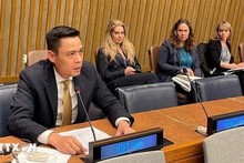 El embajador Dang Hoang Giang, jefe de la Misión Permanente de Vietnam ante la ONU. (Foto: VNA)