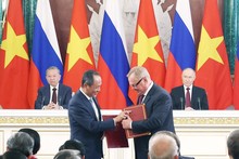 Acto de rúbrica (Foto: vneconomy.vn)
