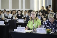 Mariam J. Sherman, directora del BM en Vietnam, Camboya y Laos (Foto: VNA)
