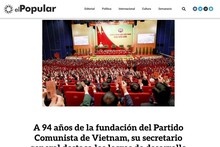 El Pueblo, órgano oficial del Partido Comunista de Uruguay, publica entrevista del secretario general del Partido Comunista de Vietnam, Nguyen Phu Trong. (Foto: VNA)