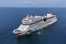 El crucero Aida Stella llega a Phu Quoc (Foto: VNA)