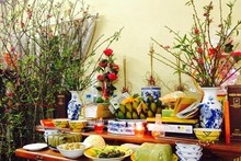 Altar de los ancestros en la cultura vietnamita. (Fotografía: VNA)