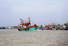 Las autoridades de Tien Giang han implementado políticas para modernizar la flota pesquera y apoyar las operaciones en aguas de alta mar. (Foto: VNA)