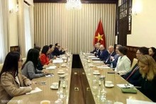 Panorama de la reunión. (Foto: baoquocte.vn)