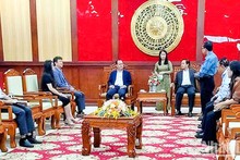 Escena de la recepción.