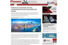 Medios cubanos exaltan 50 años de la reunificación vietnamita. (Foto: VNA)