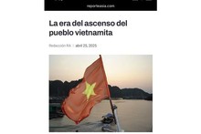 Reporte Asia, una prestigiosa plataforma de información sobre Asia en América Latina, publica el artículo titulado "La era del ascenso del pueblo vietnamita". (Foto: VNA)