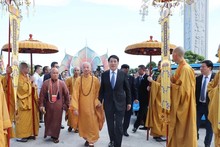 El presidente de Vietnam, Luong Cuong, asiste al evento. (Foto: VNA)