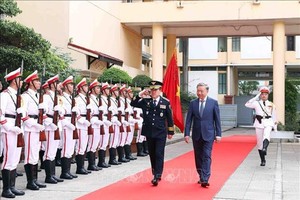 Acto de bienvenida. (Fotografía: VNA)