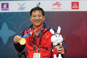 El nadador vietnamita Nguyen Hoang Nha. (Fotografía: VNA)