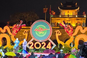 El evento se celebra en la Ciudadela Imperial de Thang Long, Hanói.