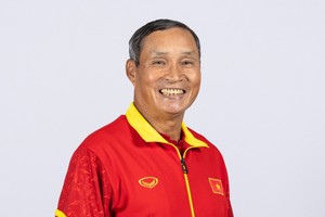 El entrenador Mai Duc Chung