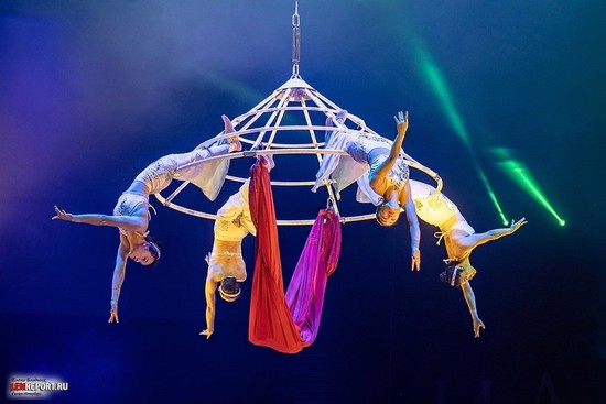 Vietnam gana medalla de plata en Festival Mundial de Circo en Rusia. (Fotografía: Federación de Circo de Vietnam)