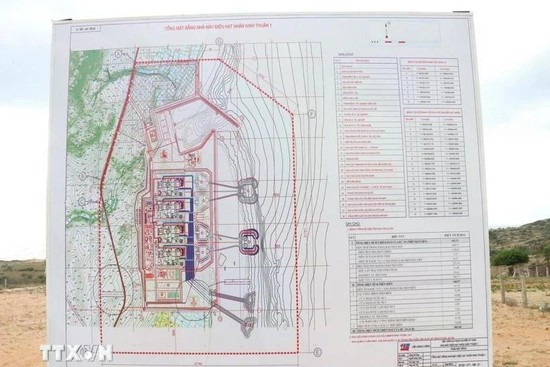 Planificación de la planta de energía nuclear Ninh Thuan 1 (Foto: VNA)