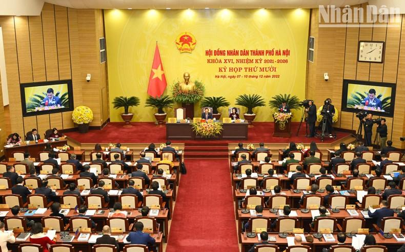 [Foto] Inauguran décimo período de sesiones del Consejo Popular de Hanói