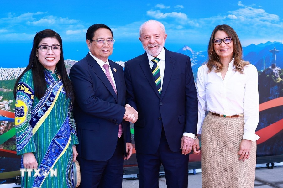 [Foto] Premier vietnamita asiste a Cumbre del G20 en Río de Janeiro