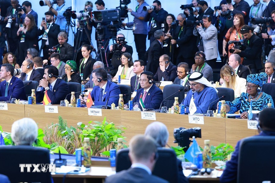 [Foto] Dirigente vietnamita asiste a debate del G20 contra hambre y pobreza 