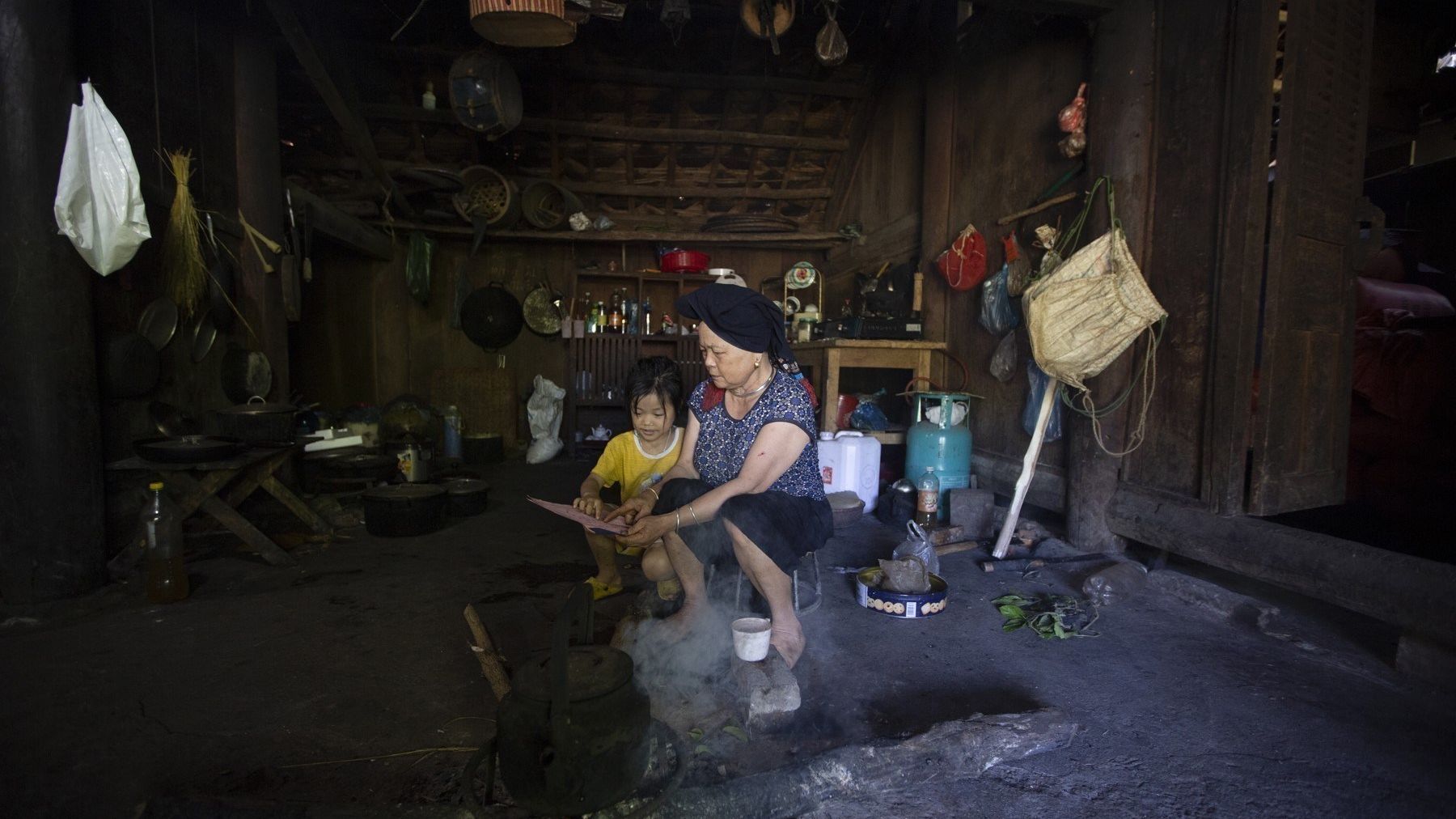 [Foto] Belleza tranquila en la aldea de grupo étnico Dao Tien