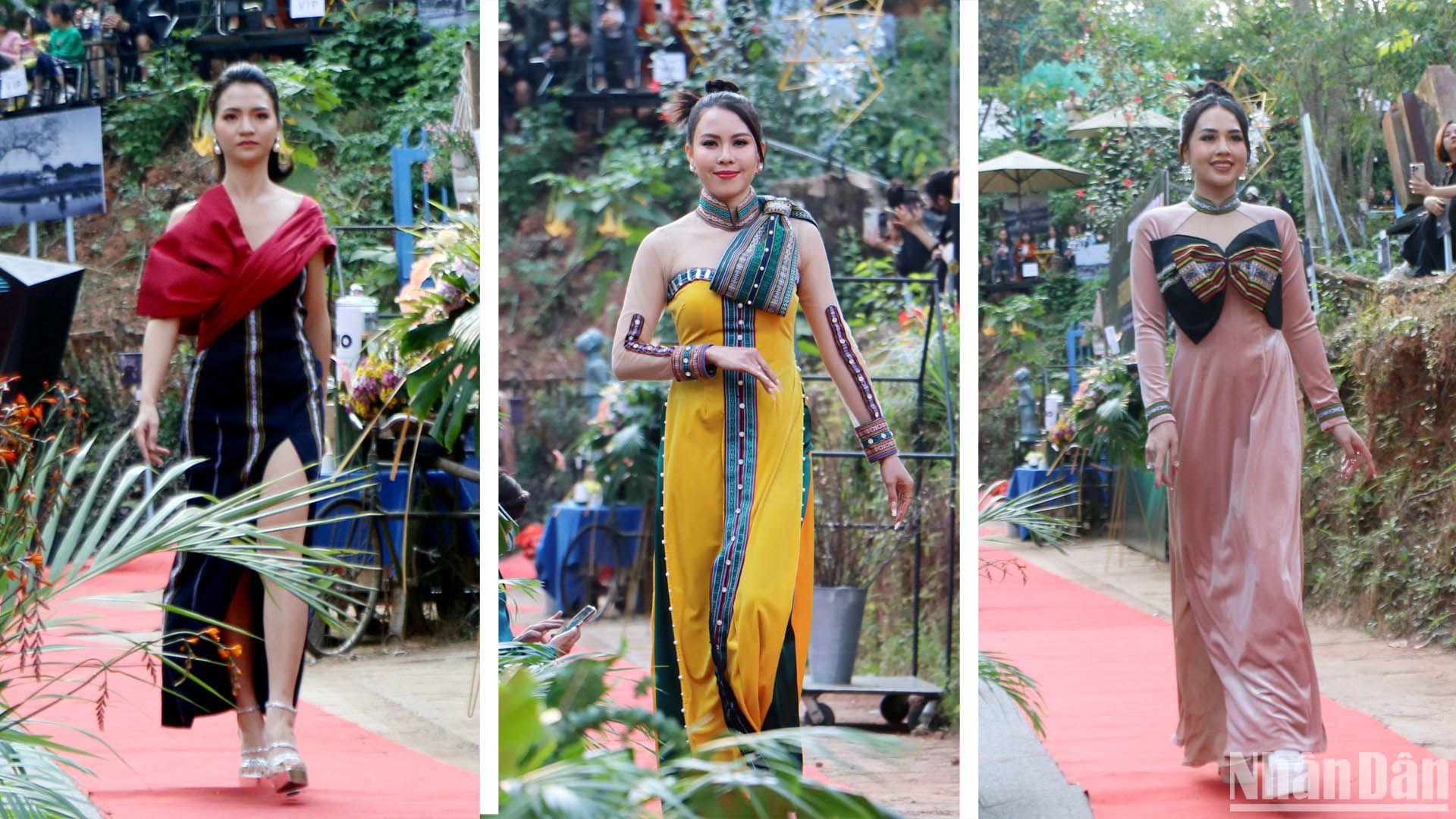 “Flores de Lang Biang” del diseñador K’Jona en calles de Da Lat