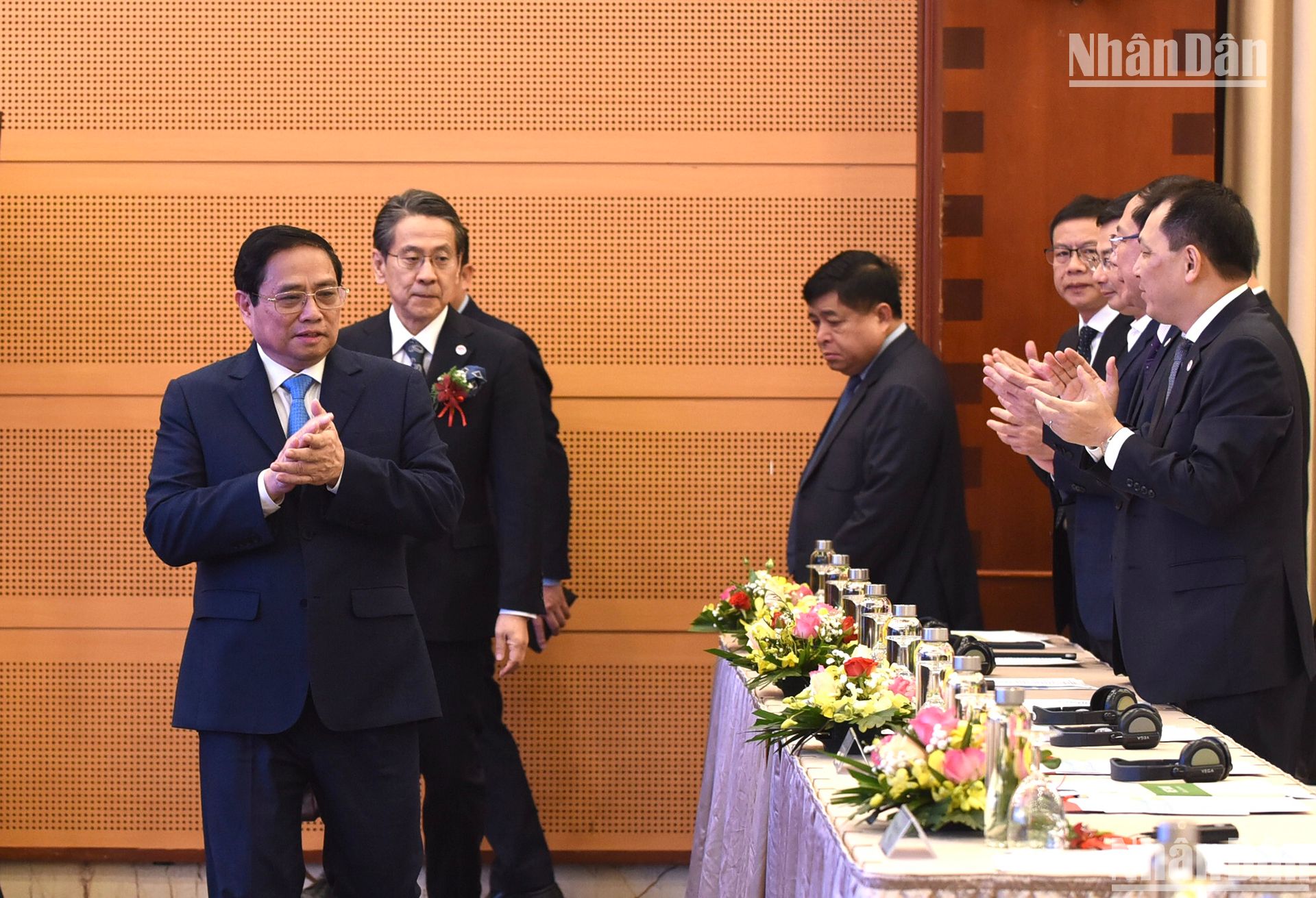 [Foto] Premier vietnamita asiste a Conferencia Económica de Alto Nivel Vietnam-Japón