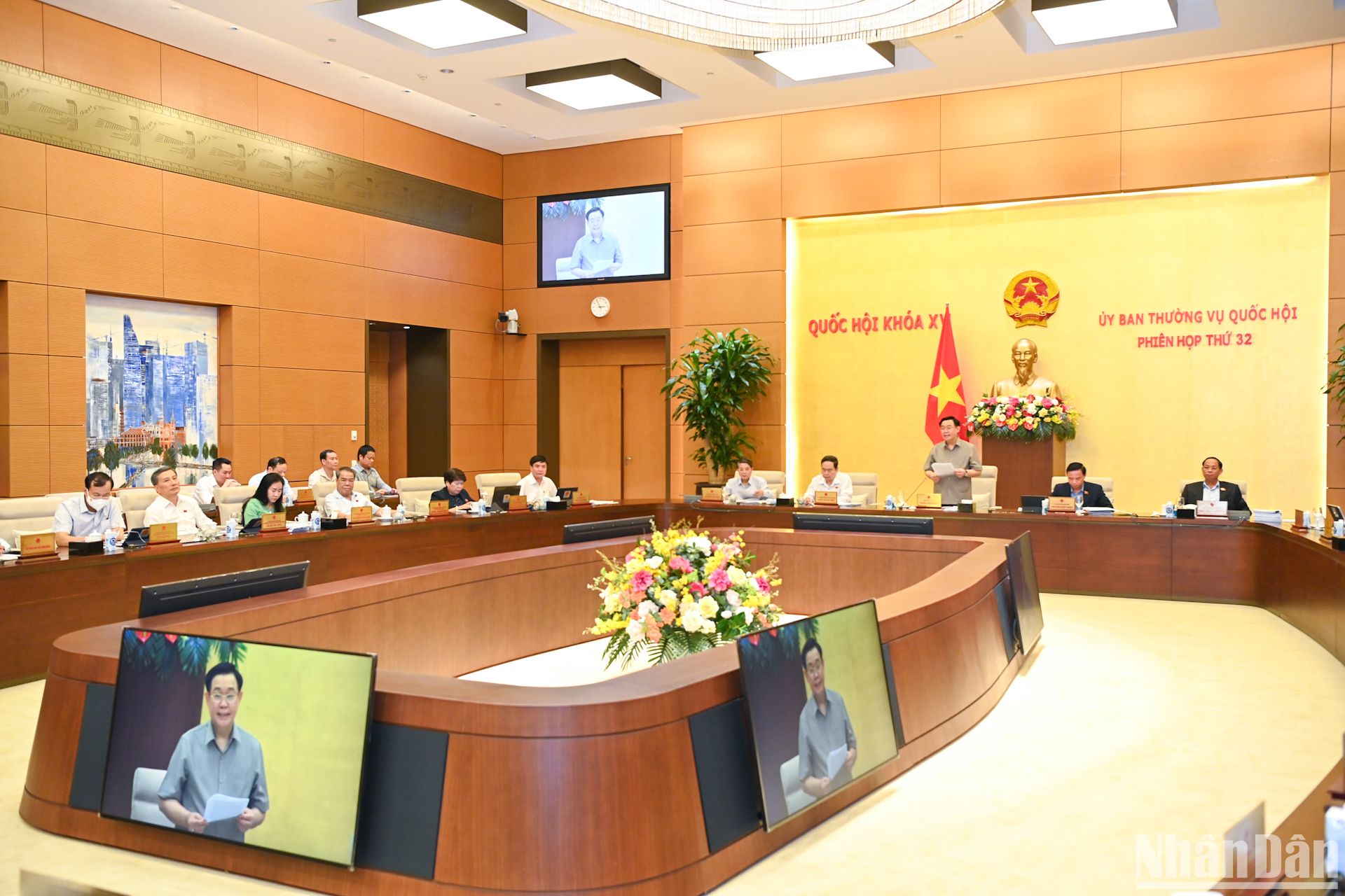 [Foto] Inauguran la 32 reunión del Comité Permanente de la Asamblea Nacional de Vietnam