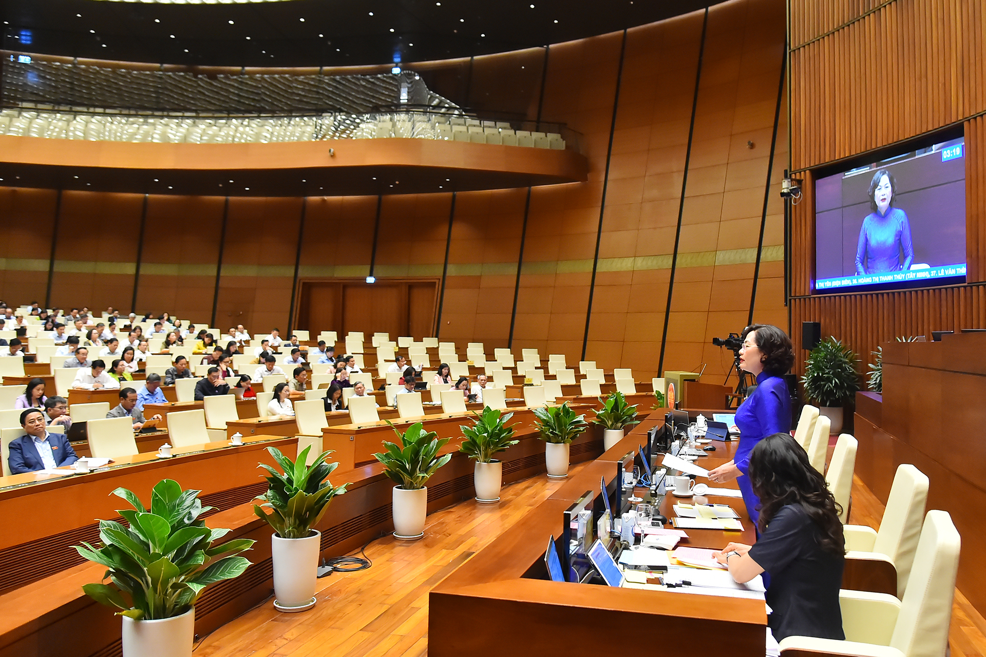 [Foto] Asamblea Nacional de Vietnam inicia sesiones de interpelación