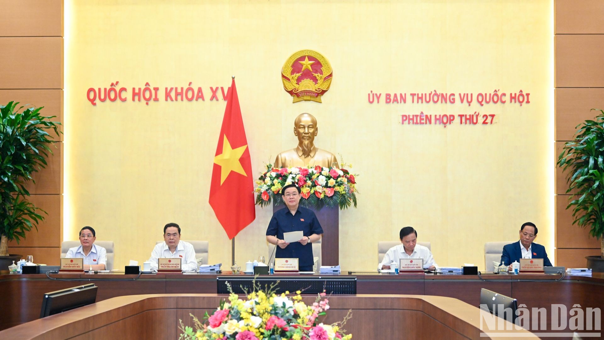 [Foto] Inauguran 27 reunión del Comité Permanente de la Asamblea Nacional de Vietnam