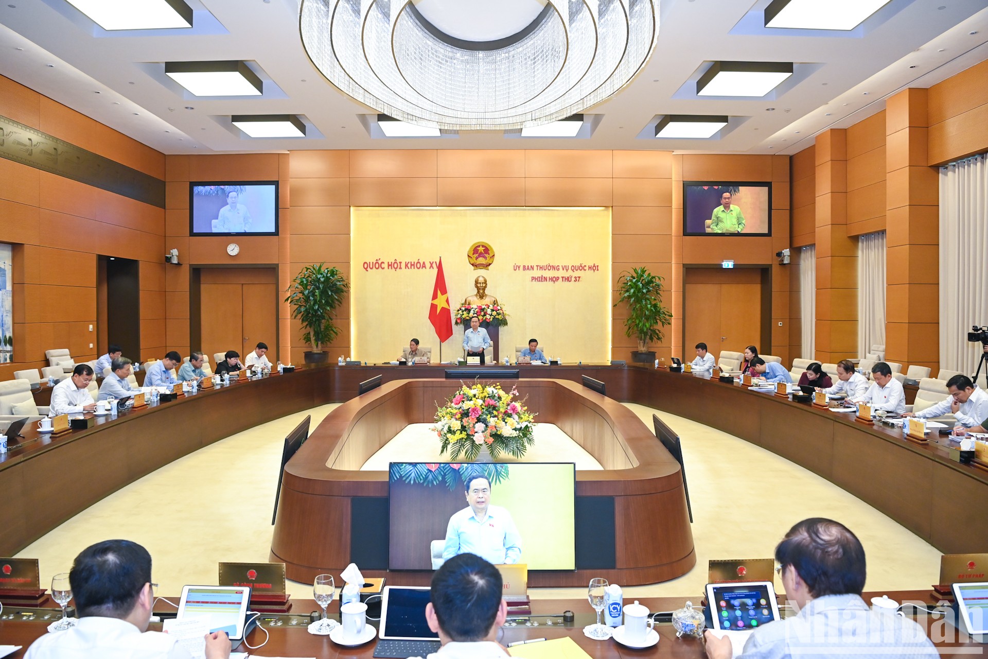 [Foto] Inauguran la 37 reunión del Comité Permanente de Asamblea Nacional de Vietnam