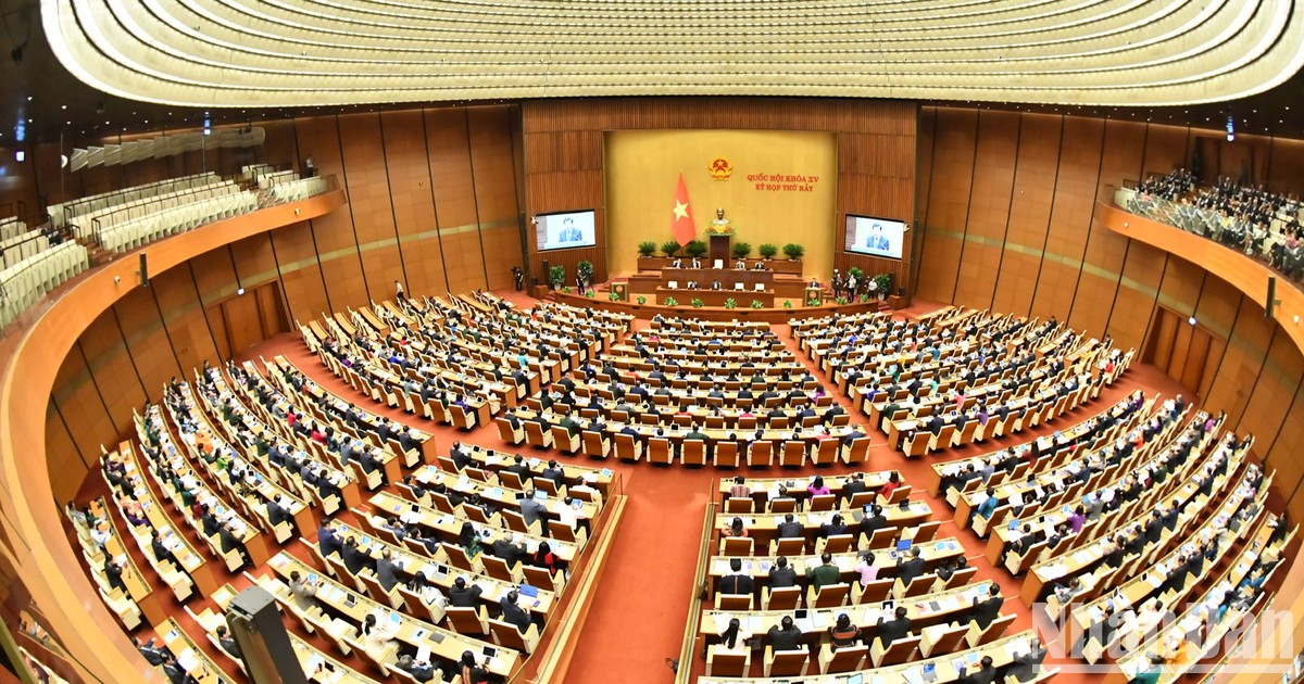 [Foto] Inician en Hanói séptimo período de sesiones de la Asamblea Nacional 