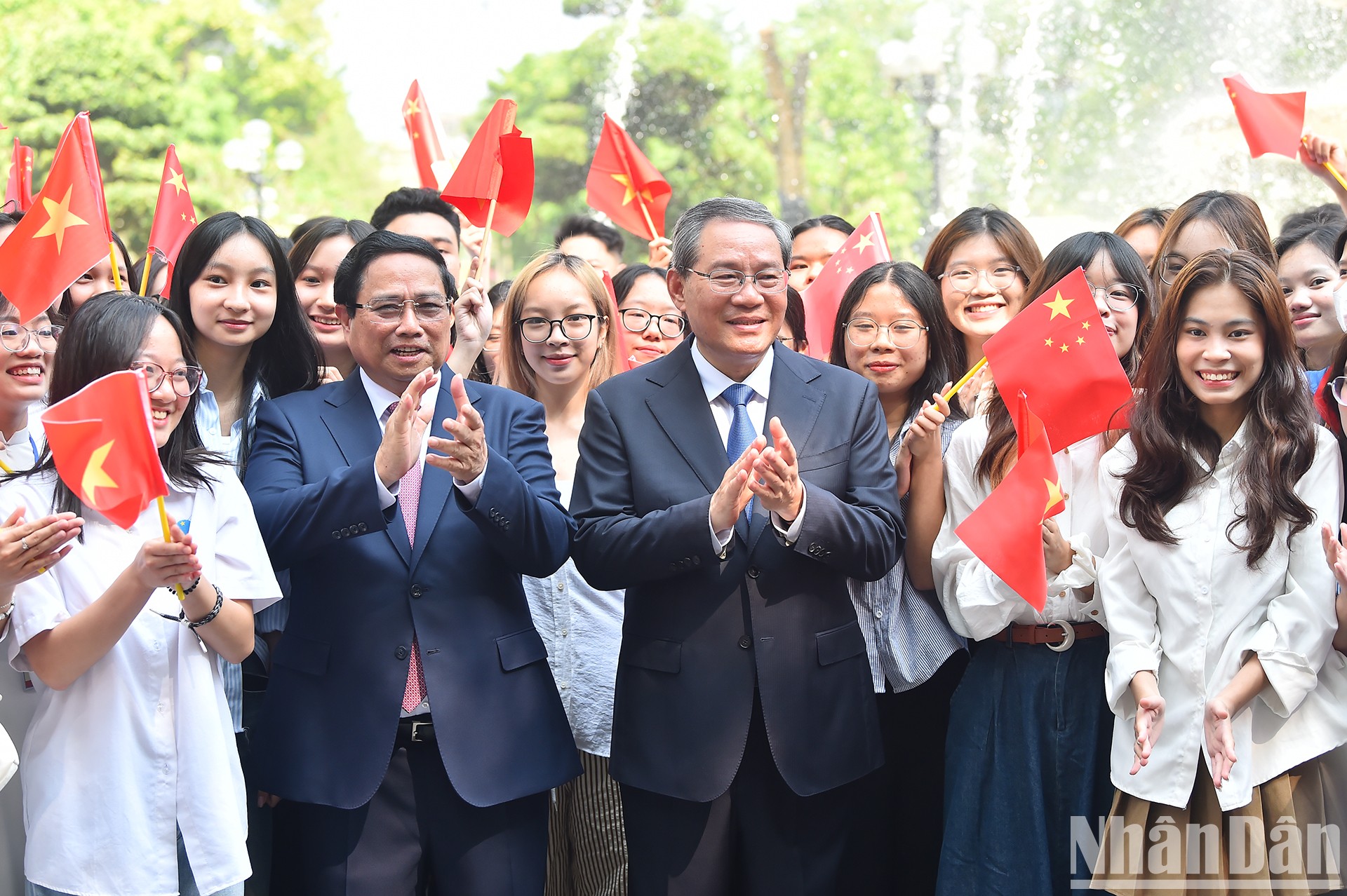 [Foto] Primer ministro vietnamita preside ceremonia de bienvenida a su homólogo chino