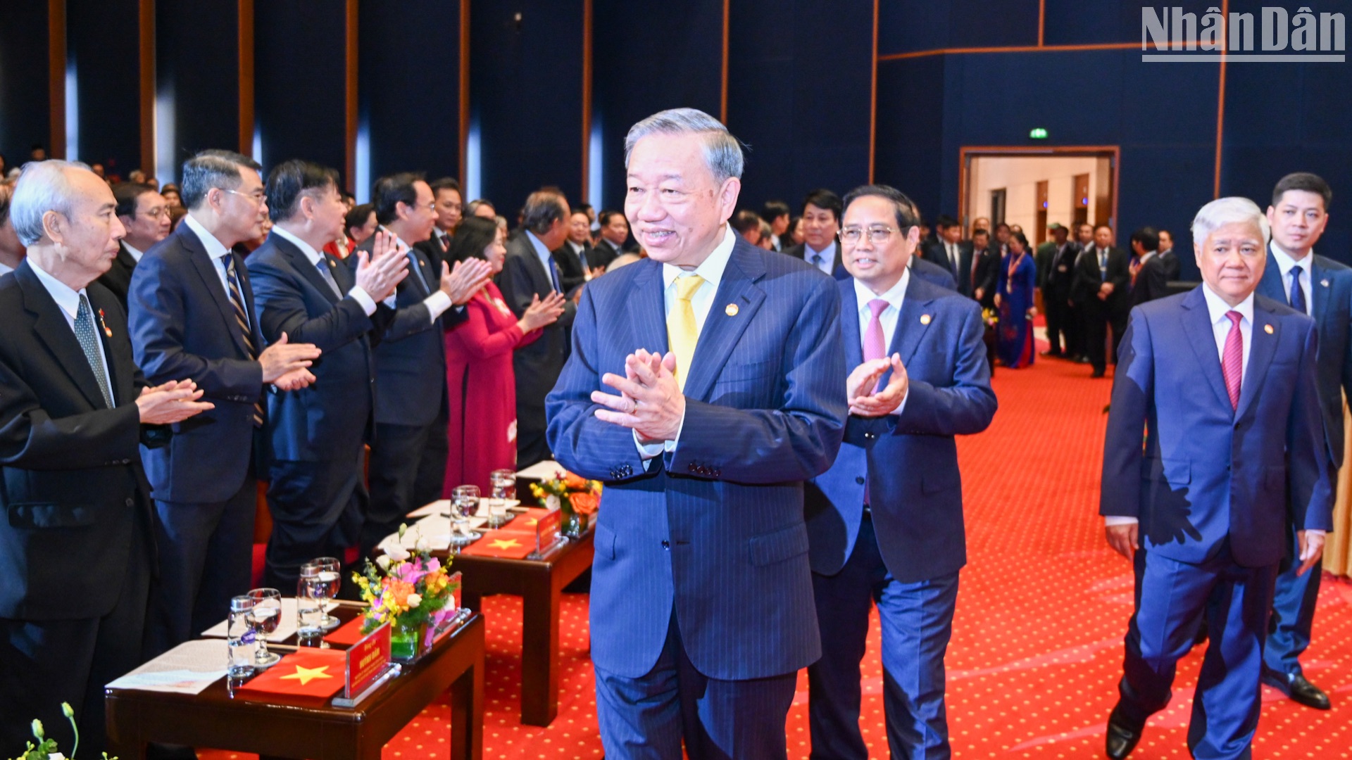 [Foto] Máximo dirigente vietnamita asiste al X Congreso Nacional del Frente de la Patria de Vietnam 