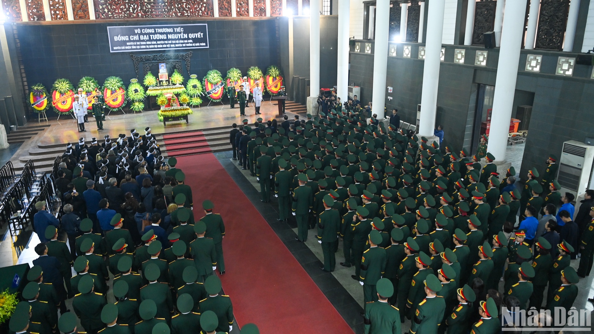 [Foto] Servicio memorial y acto de despedida al general Nguyen Quyet