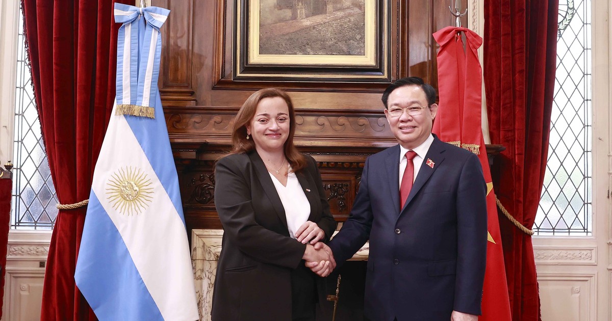 Presidente de Asamblea Nacional de Vietnam se reúne con su homóloga argentina