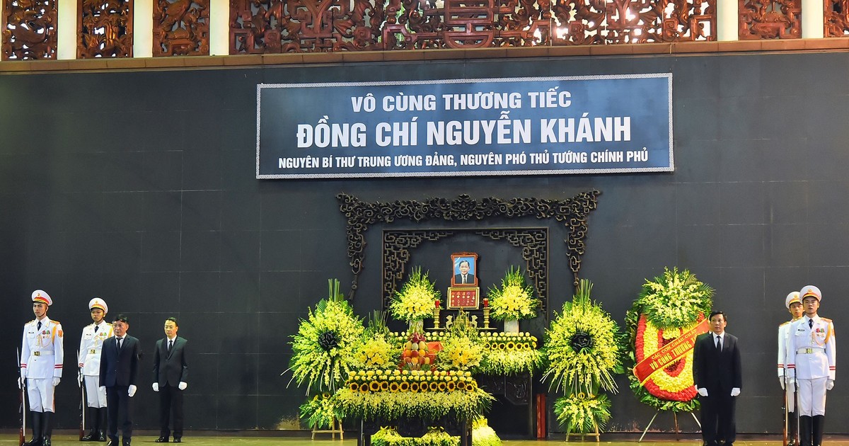  Celebran en Hanói funeral del ex viceprimer ministro de Vietnam 