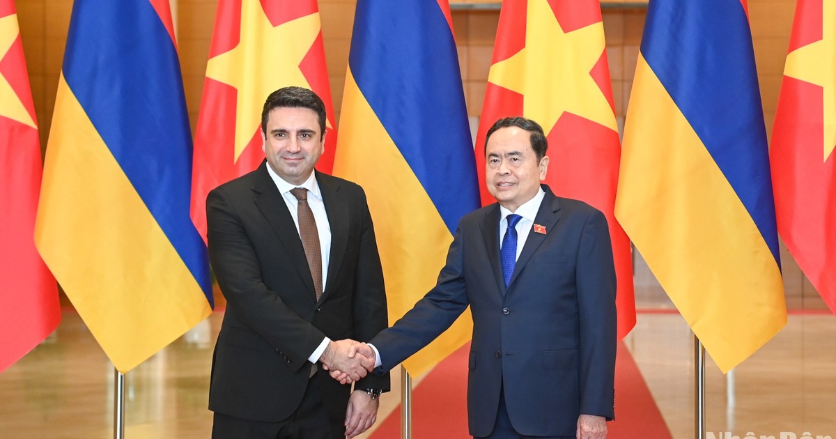 [Foto] Presidente de la Asamblea Nacional de Vietnam se reúne con su par de Armenia