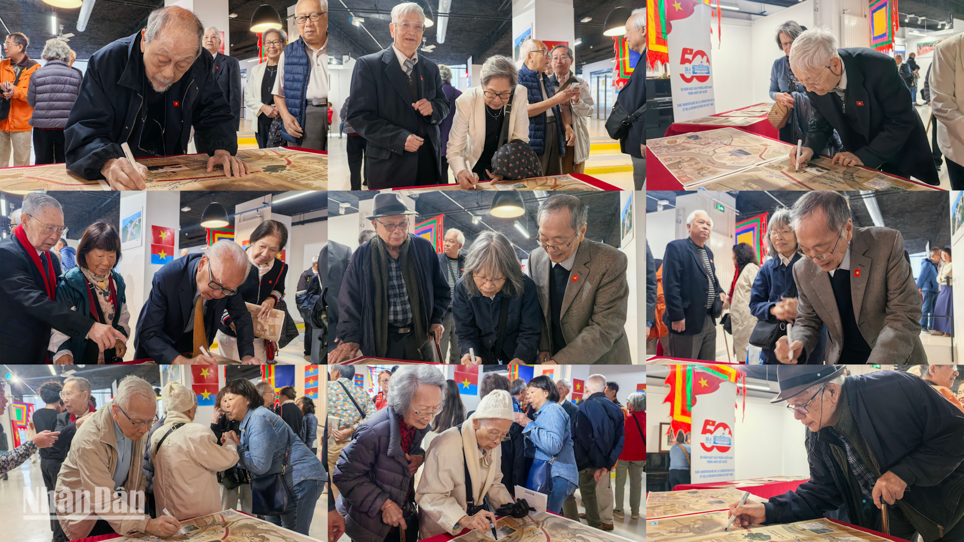 [Foto] Vietnamitas en Francia repasan medio siglo de reunificación de la Patria