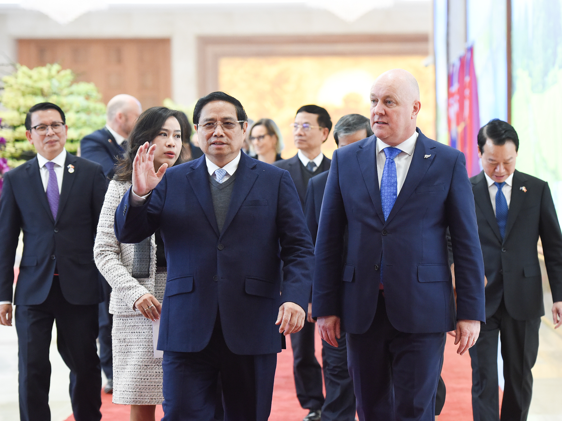 [Foto] Vietnam y Nueva Zelanda elevan relaciones al nivel de Asociación Estratégica Integral